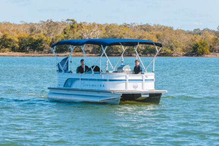 10 Person Luxury Noosa River Cruise Pontoon with BBQ