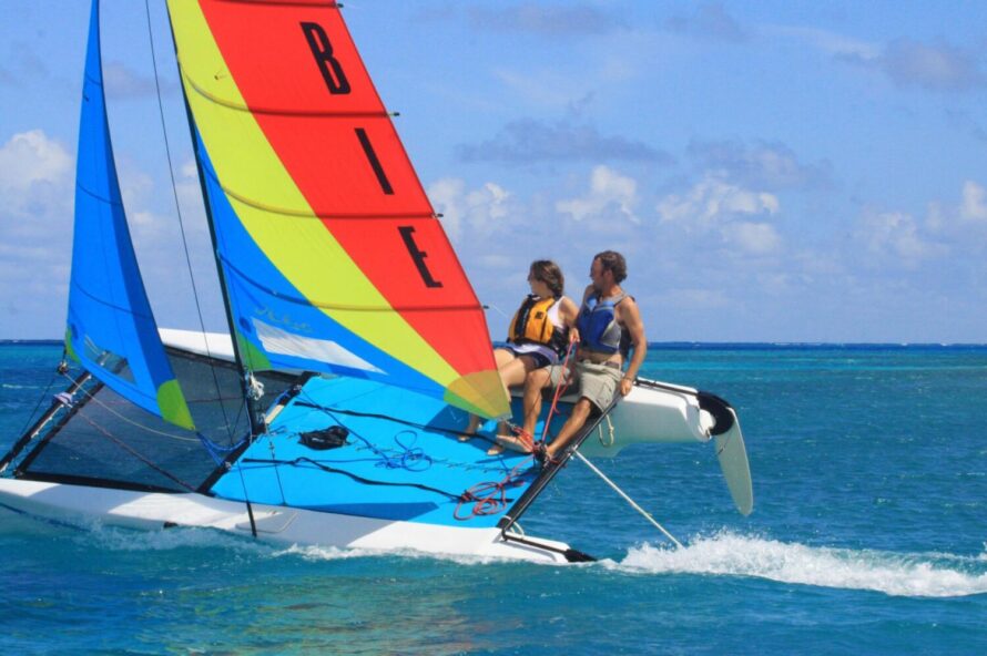 Sail Boat Hire Noosa, Hobie Getaway Family Catamaran
