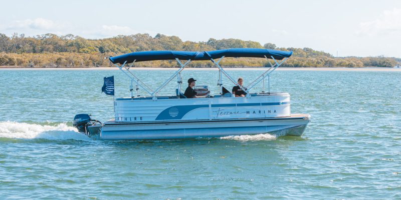 10 Person Luxury Noosa River Cruise Pontoon with BBQ 2